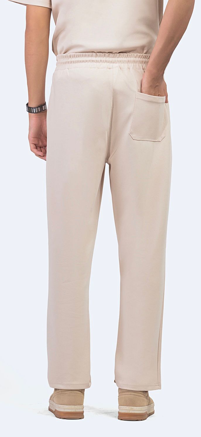 Straight Fit Trouser Warm Stone