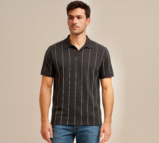 Onyx Grey Old Money Shirt