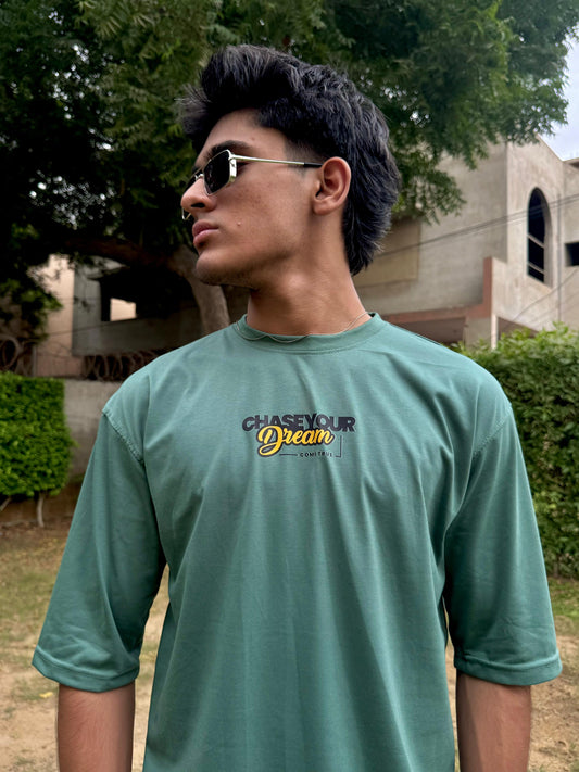 Drop Shoulder T-Shirt PEACE