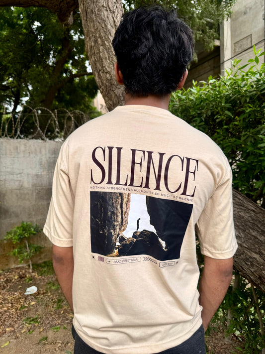 Drop Shoulder T-Shirt SILENCE