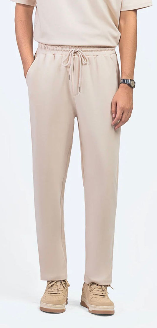 Straight Fit Trouser Warm Stone
