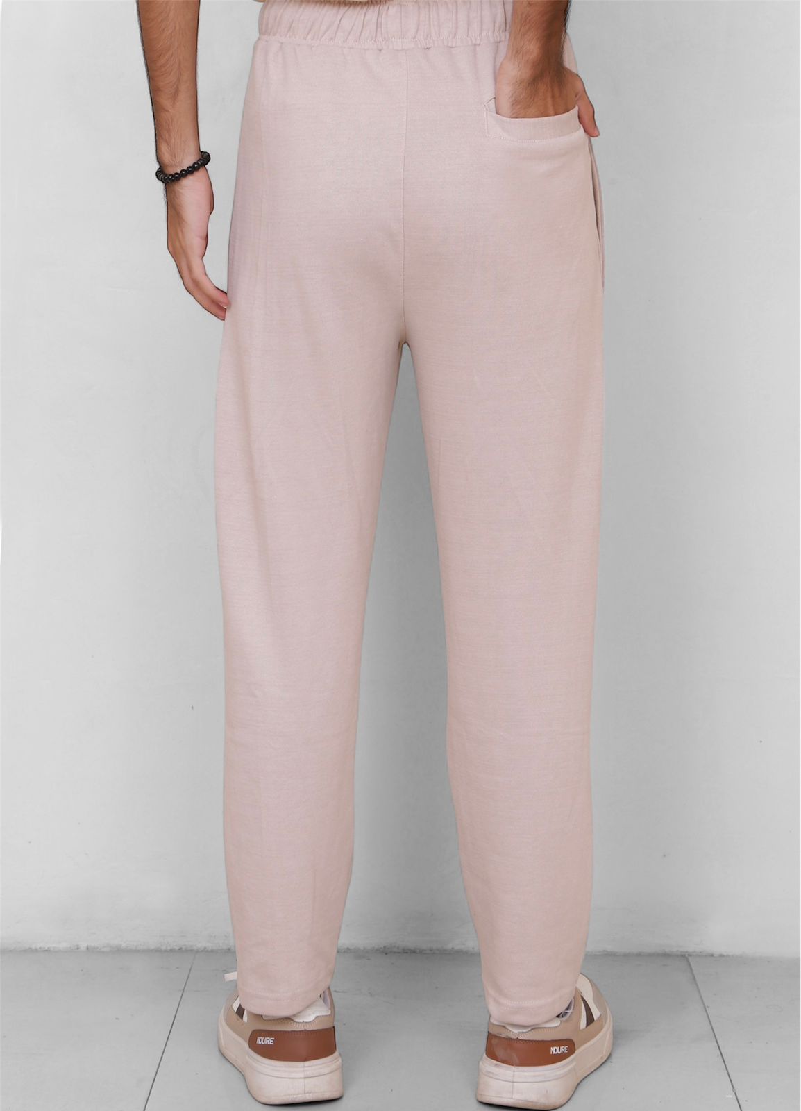 Straight Fit Trouser - Warm Stone