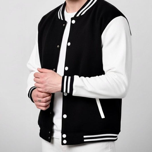 Varsity Jacket Black & White