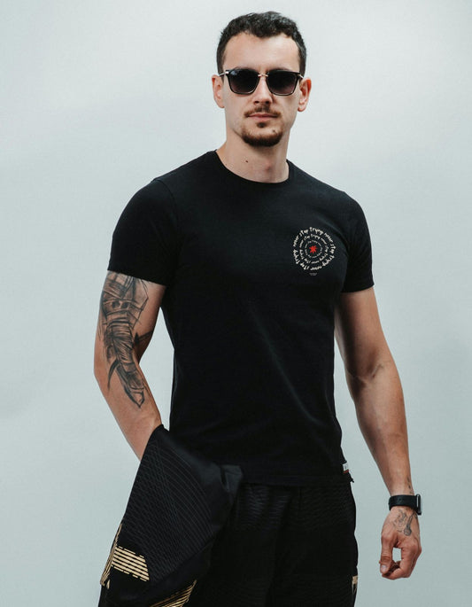 FITTED T-SHIRT STOP TRYING