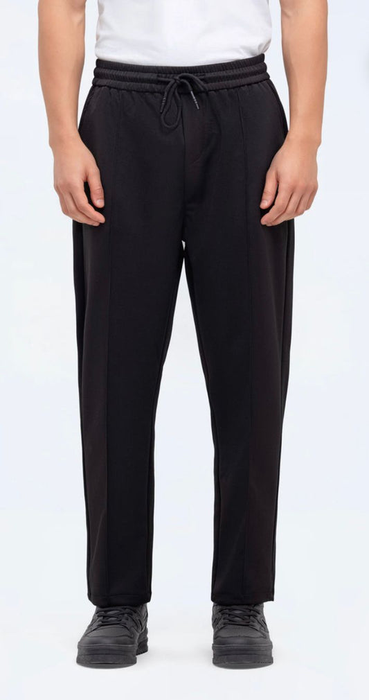 Straight Fit Trouser Black