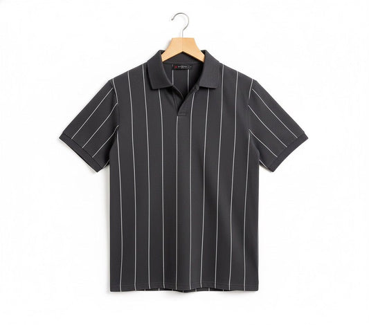 Onyx Grey Old Money Shirt