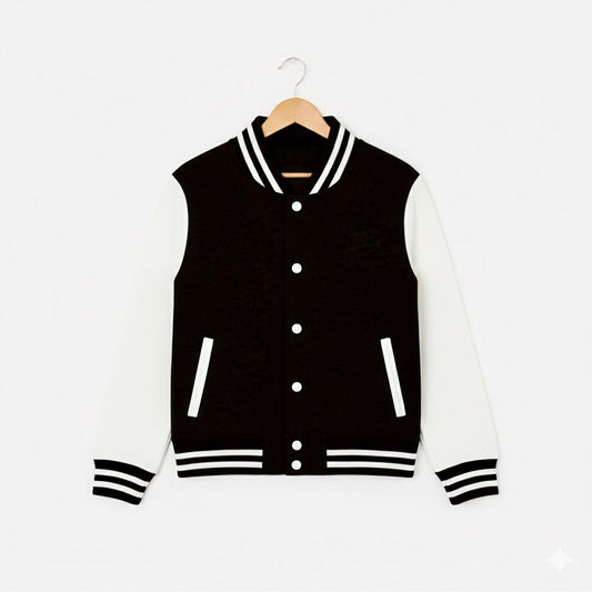 Varsity Jacket Black & White